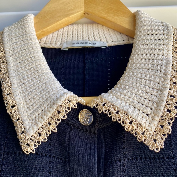 Sandro Precieuse Midi Shirt Dress - Picture 15 of 16